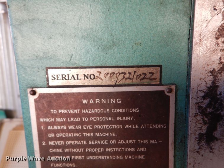 image for item JJ9770 Central Machinery  metal lathe