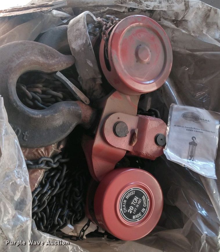 image for item JJ9771 Northern Industrial  chain hoist