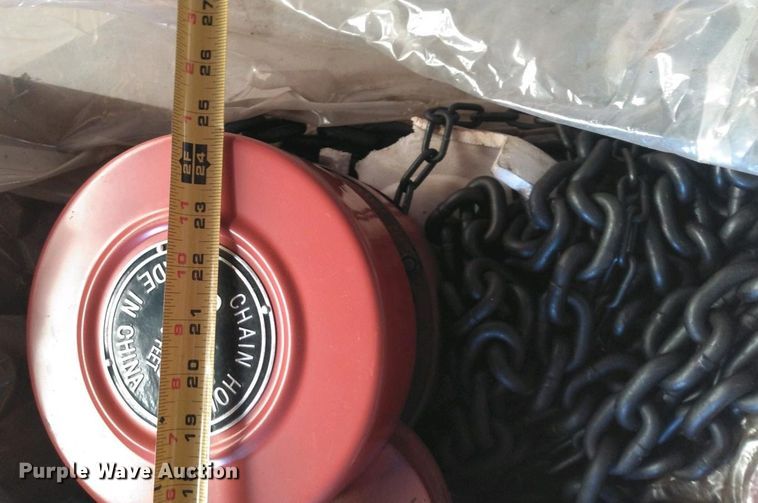 image for item JJ9771 Northern Industrial  chain hoist