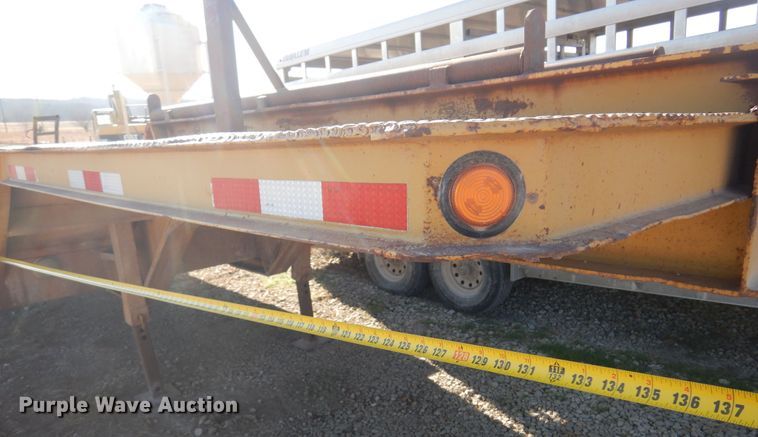 image for item JJ9808 1988  Shop built equipment trailer
