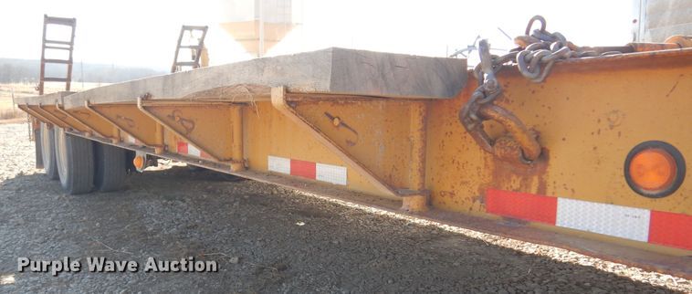 image for item JJ9808 1988  Shop built equipment trailer