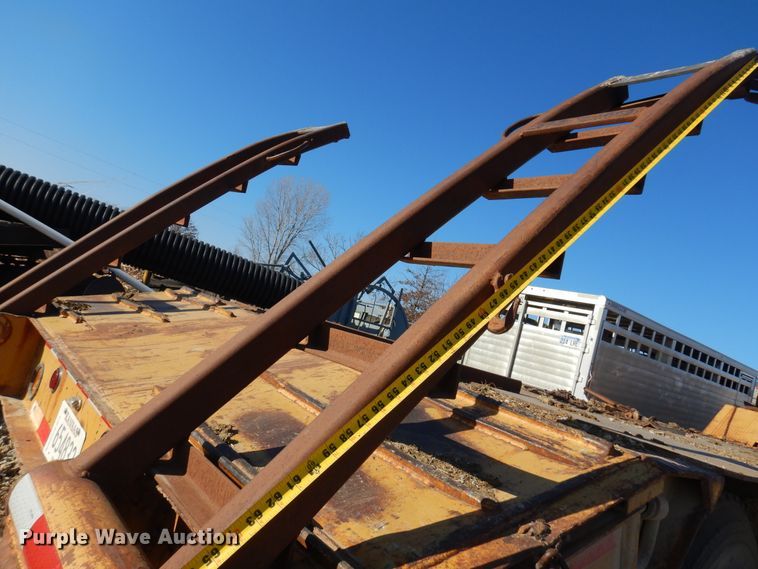 image for item JJ9808 1988  Shop built equipment trailer