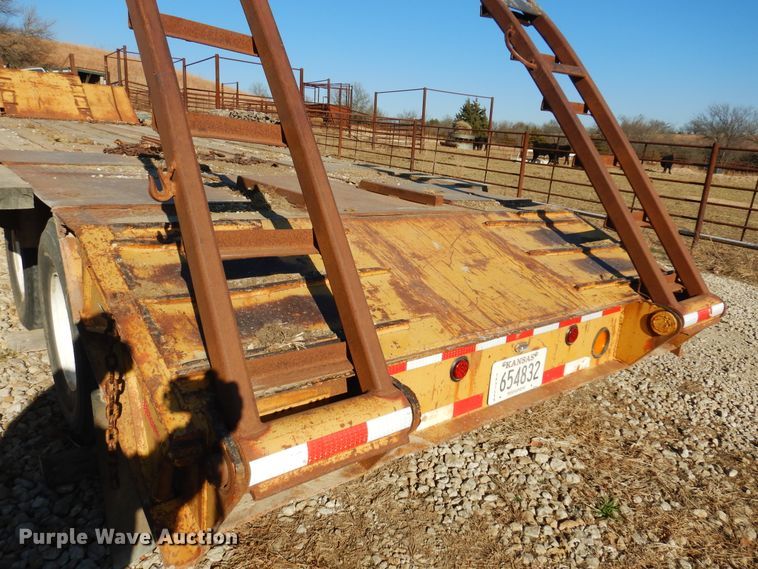 image for item JJ9808 1988  Shop built equipment trailer