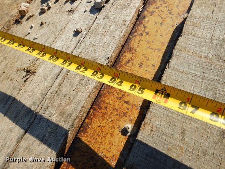 image for item JJ9808 1988  Shop built equipment trailer