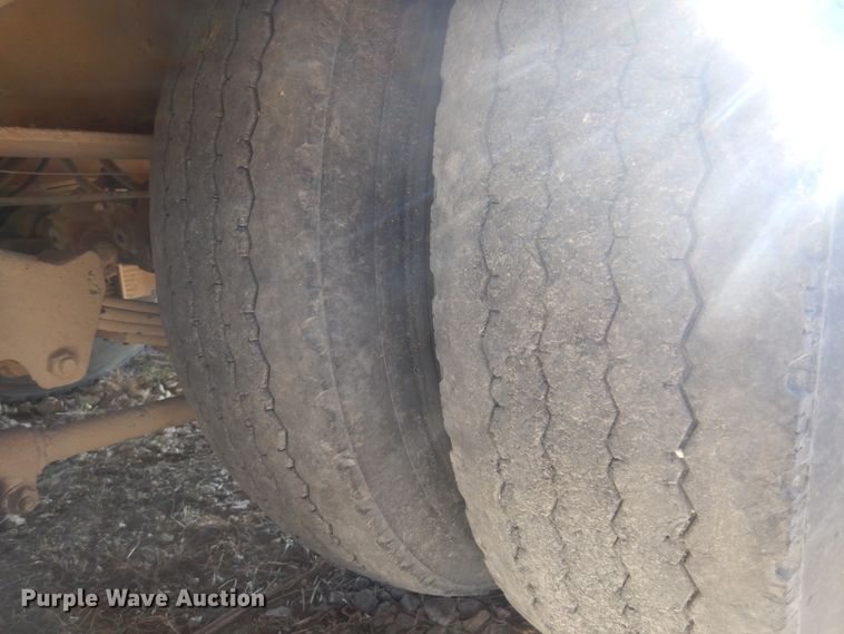 image for item JJ9808 1988  Shop built equipment trailer