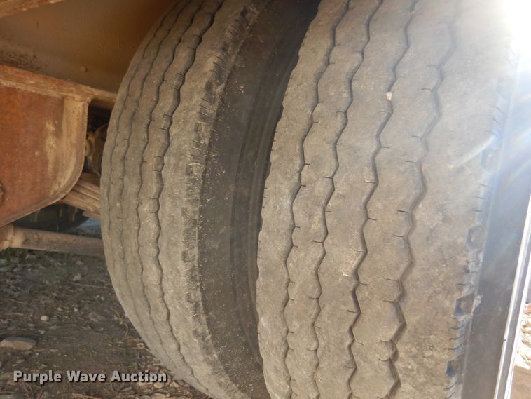 image for item JJ9808 1988  Shop built equipment trailer