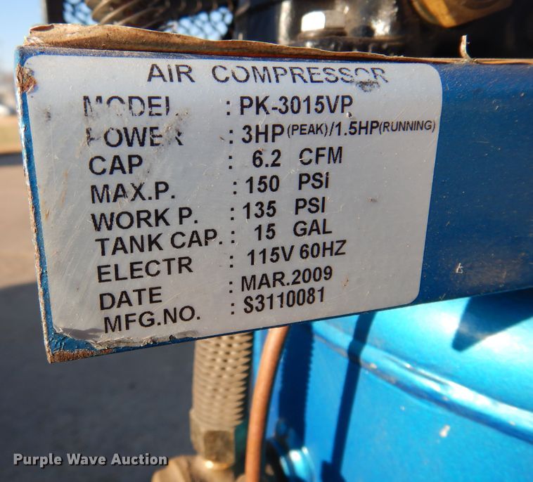 image for item JJ9813 Puma PK3015  air compressor