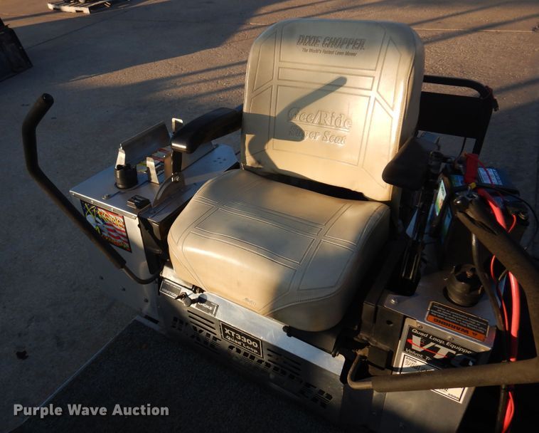 image for item JJ9814 Dixie Chopper XT3300  ZTR lawn mower