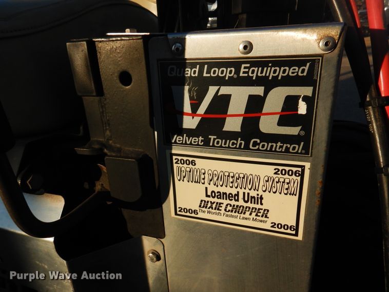 image for item JJ9814 Dixie Chopper XT3300  ZTR lawn mower