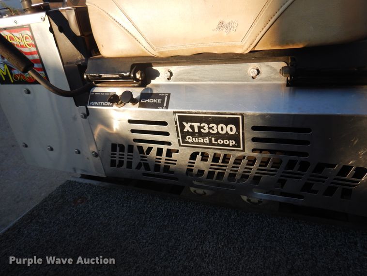 image for item JJ9814 Dixie Chopper XT3300  ZTR lawn mower