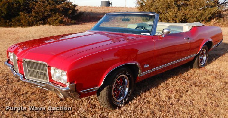 image for item JJ9852 1971 Oldsmobile Cutlass  convertible