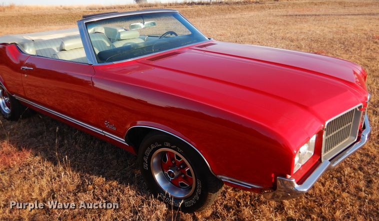 image for item JJ9852 1971 Oldsmobile Cutlass  convertible