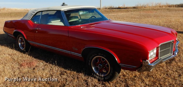 image for item JJ9852 1971 Oldsmobile Cutlass  convertible