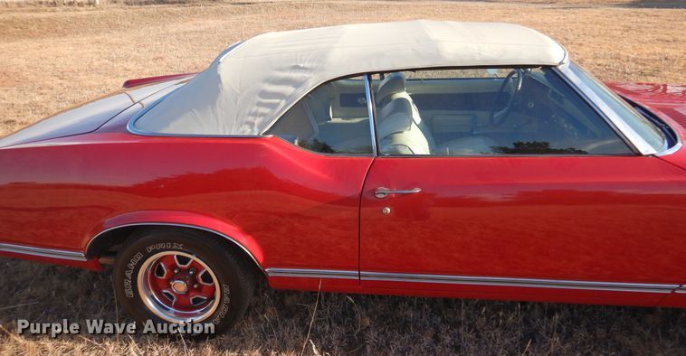 image for item JJ9852 1971 Oldsmobile Cutlass  convertible