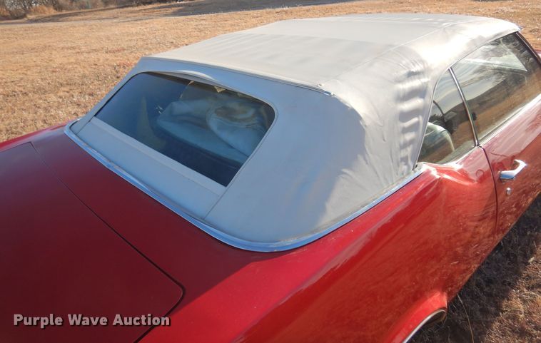 image for item JJ9852 1971 Oldsmobile Cutlass  convertible