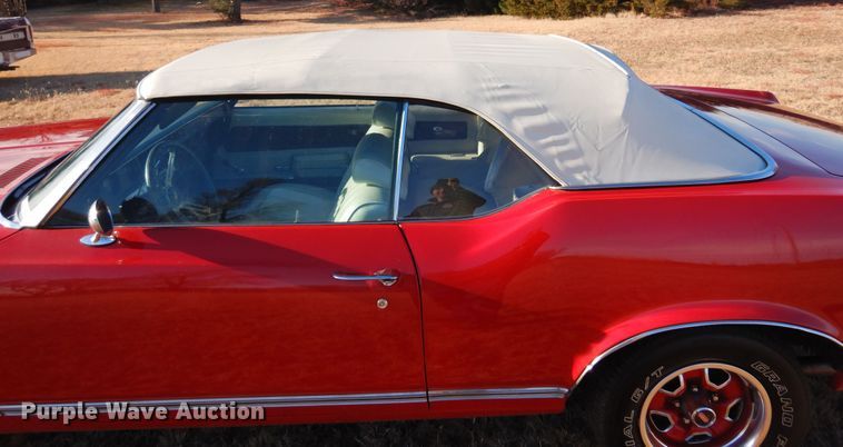 image for item JJ9852 1971 Oldsmobile Cutlass  convertible