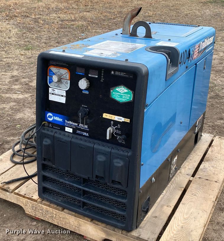 image for item JN9099 Miller Trailblazer 275 DC  welder
