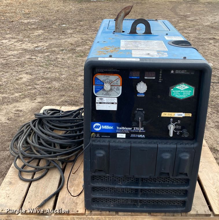 image for item JN9099 Miller Trailblazer 275 DC  welder