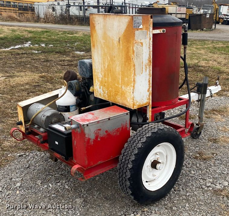 image for item JN9127 Power Master 4315  pressure washer trailer