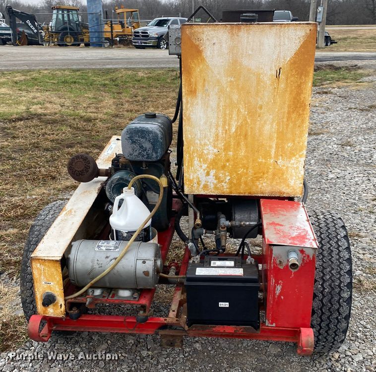 image for item JN9127 Power Master 4315  pressure washer trailer