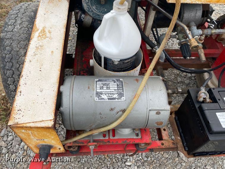 image for item JN9127 Power Master 4315  pressure washer trailer