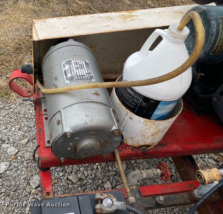 image for item JN9127 Power Master 4315  pressure washer trailer