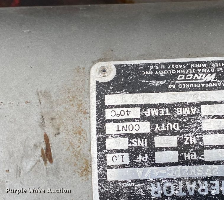 image for item JN9127 Power Master 4315  pressure washer trailer