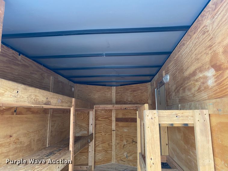 image for item JN9129 2019 Diamond  enclosed cargo trailer