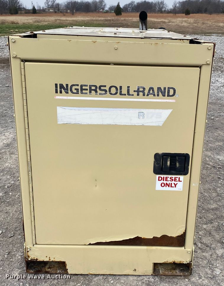 image for item JN9131 Ingersoll Rand R185  air compressor