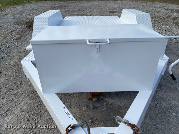 image for item JN9139 Shop built  utility trailer