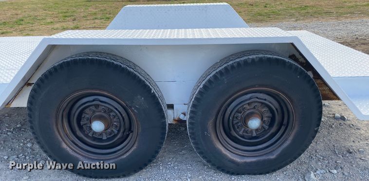 image for item JN9139 Shop built  utility trailer