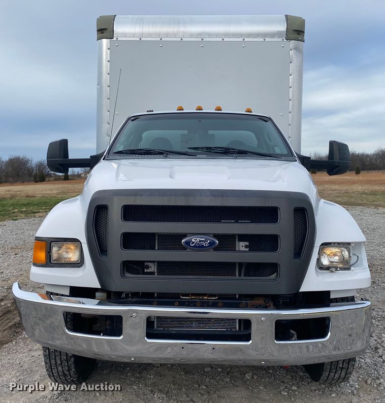 image for item JN9141 2012 Ford F750 Super Duty XL  box truck