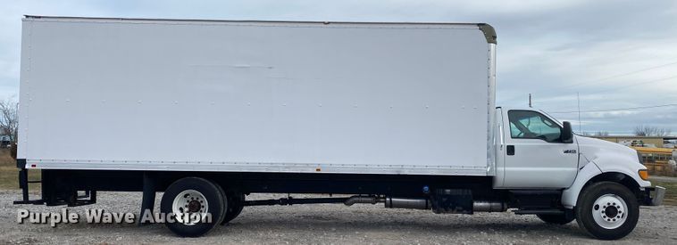 image for item JN9141 2012 Ford F750 Super Duty XL  box truck