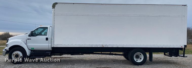 image for item JN9141 2012 Ford F750 Super Duty XL  box truck