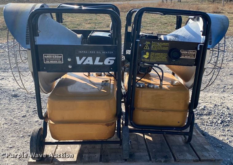 image for item JN9149 (2) Shizouka Seiki Co. Ltd VAL6 heaters