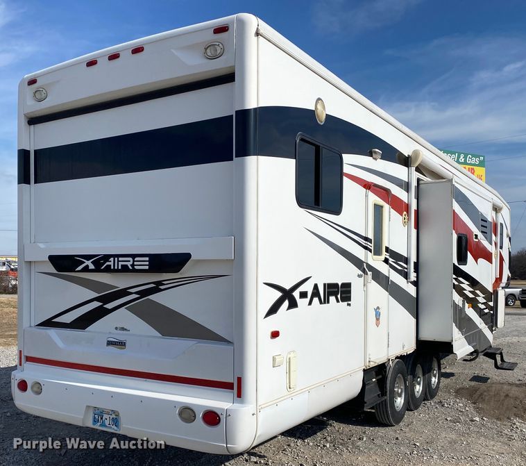 image for item JN9150 2008 Newmar X-Aire  toy hauler camper
