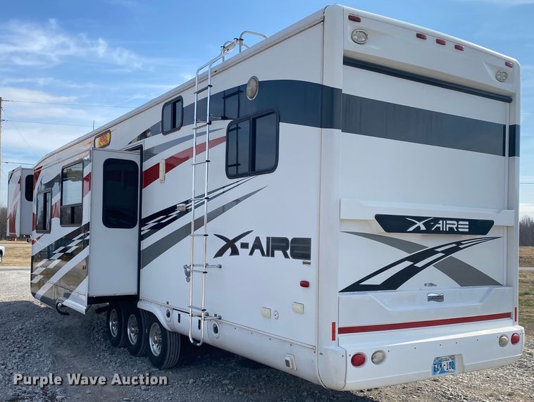 image for item JN9150 2008 Newmar X-Aire  toy hauler camper