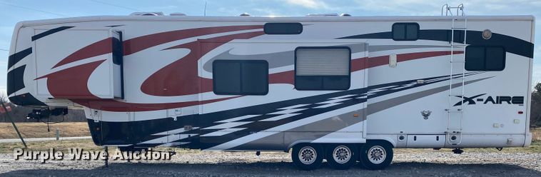 image for item JN9150 2008 Newmar X-Aire  toy hauler camper
