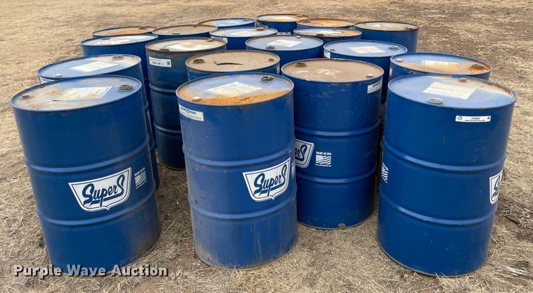 image for item JX9880 Approximately 34 steel drums