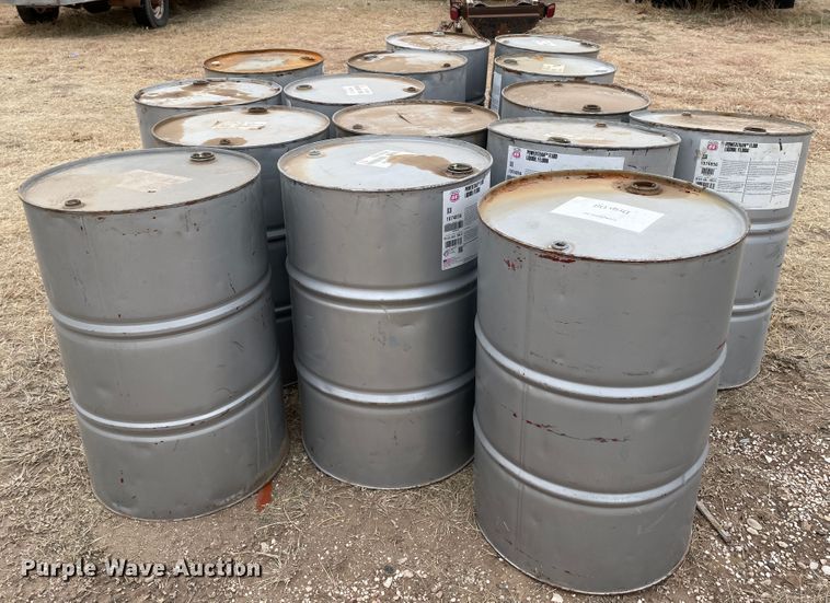 image for item JX9880 Approximately 34 steel drums