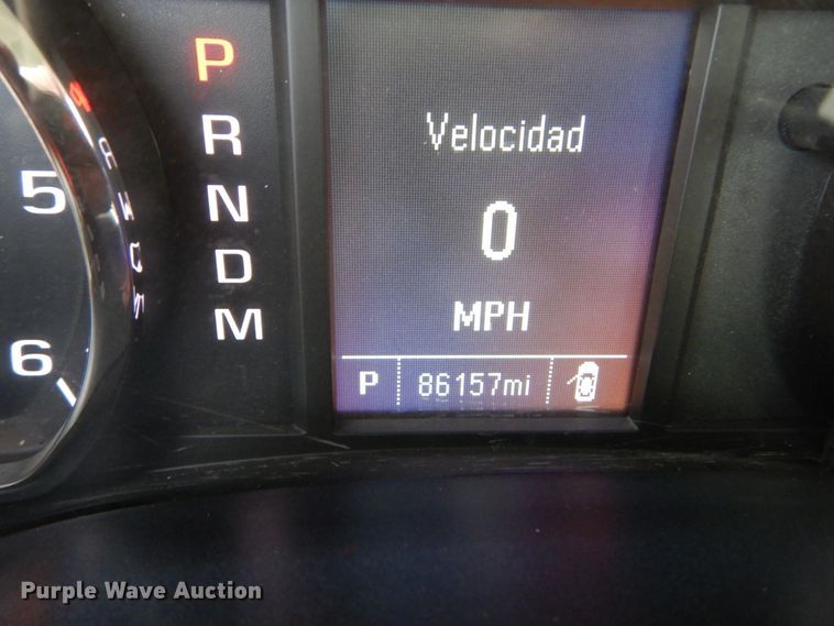 image for item KH9866 2015 Chevrolet Silverado 1500  Double Cab flatbed pickup truck