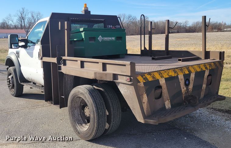 image for item KH9886 2008 Ford F450 Super Duty XL  flatbed truck