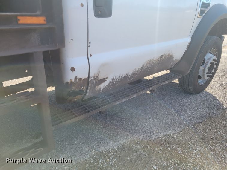 image for item KH9886 2008 Ford F450 Super Duty XL  flatbed truck