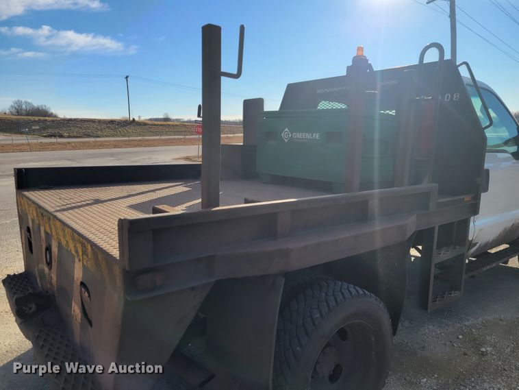image for item KH9886 2008 Ford F450 Super Duty XL  flatbed truck