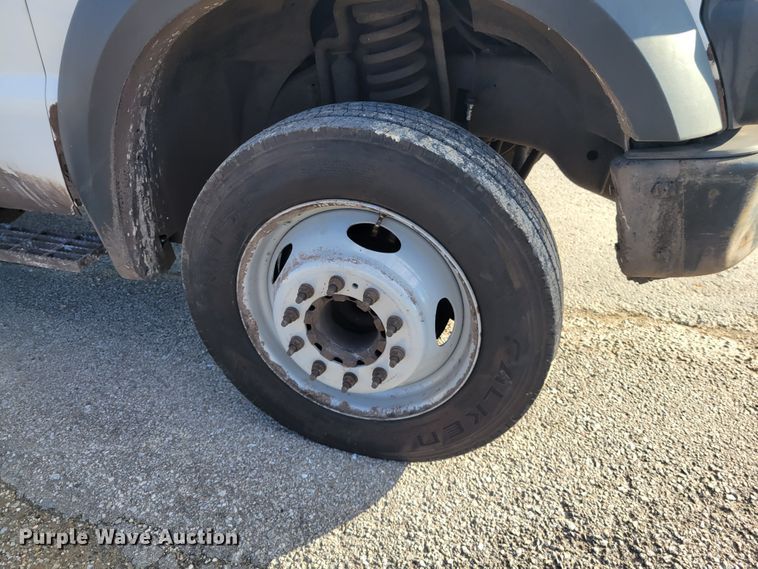 image for item KH9886 2008 Ford F450 Super Duty XL  flatbed truck