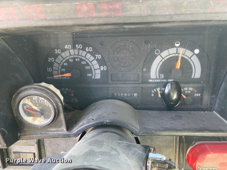 image for item KU9544 1992 GMC TopKick C5500  dump flatbed truck