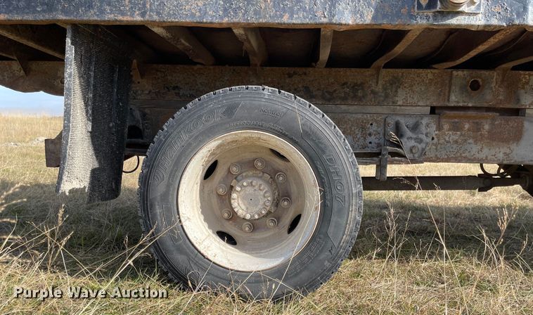 image for item KU9544 1992 GMC TopKick C5500  dump flatbed truck