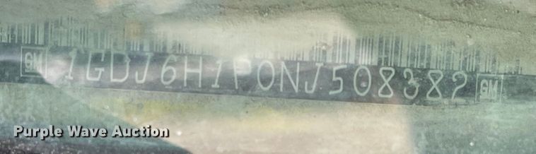 image for item KU9544 1992 GMC TopKick C5500  dump flatbed truck