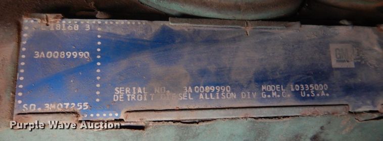 image for item DE7504 Hobart 60G20P  generator