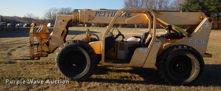 image for item DH8142 Pettibone F-636  telehandler
